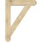 Ekena Millwork Traditional Craftsman Rough Sawn Bracket, Douglas Fir, 6"W x 36"D x 48"H BKT06X36X48TRA04RDF - alternate 3